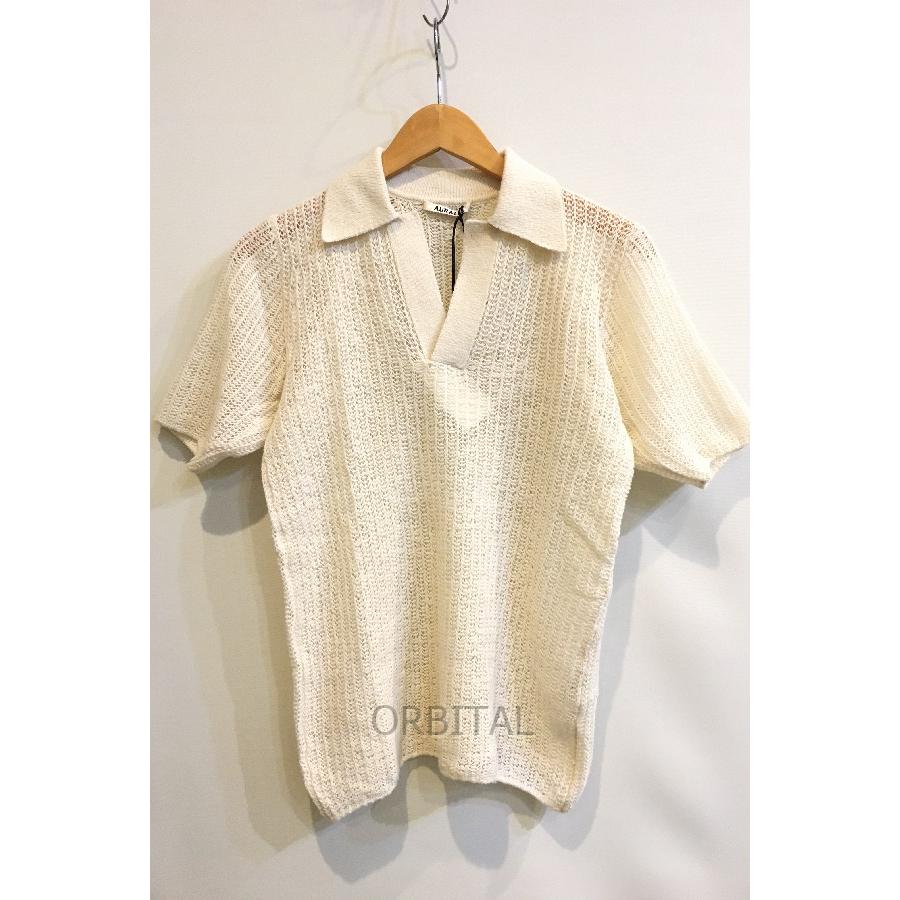 二子玉)AURALEE オーラリー BRUSHED COTTON WOOL RIB KNIT SKIPPER