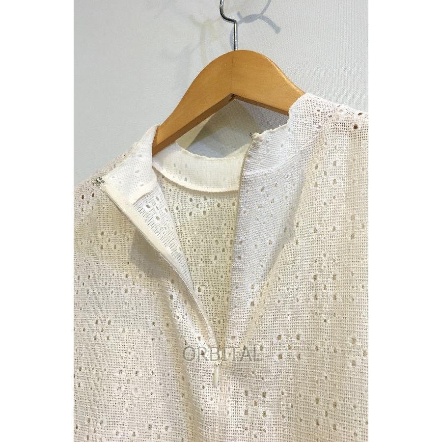 二子玉)Steven Alan スティーブンアラン FLOWER LACE MOCK NECK