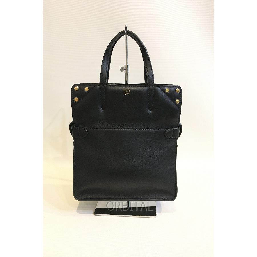 二子玉)FENDI フェンディ フリップ スモール 3WAYショルダー クラッチ