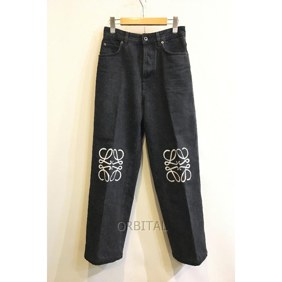 【未使用展示品】LOEWE ロエベ 24SS アナグラム デニム キャップ 二子玉)LOEWE ロエベ 24SS アナグラム バギー ジーンズ デニムパンツ