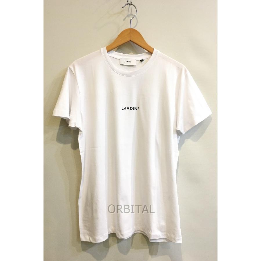 二子玉)LARDINI ラルディーニ 未使用 イタリア製ロゴTシャツ 半袖 