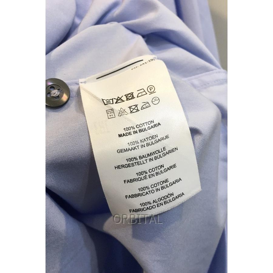 DRIES VAN NOTEN ドリスヴァンノッテン シャツ リボン ブルー DRIES VAN NOTEN ドリスヴァンノッテン シャツ リボン ブルー