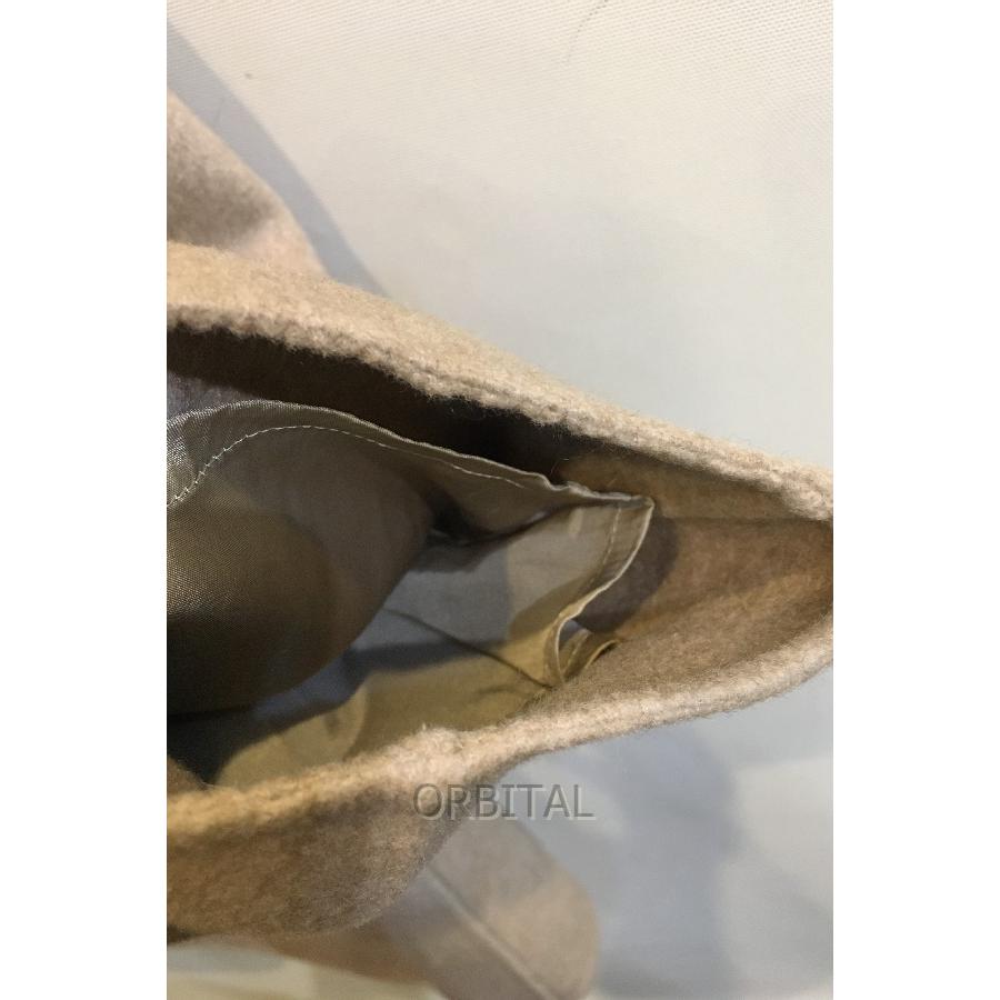 二子玉)NICENESS ナイスネス ROYAL カシミヤリバーコート 定価