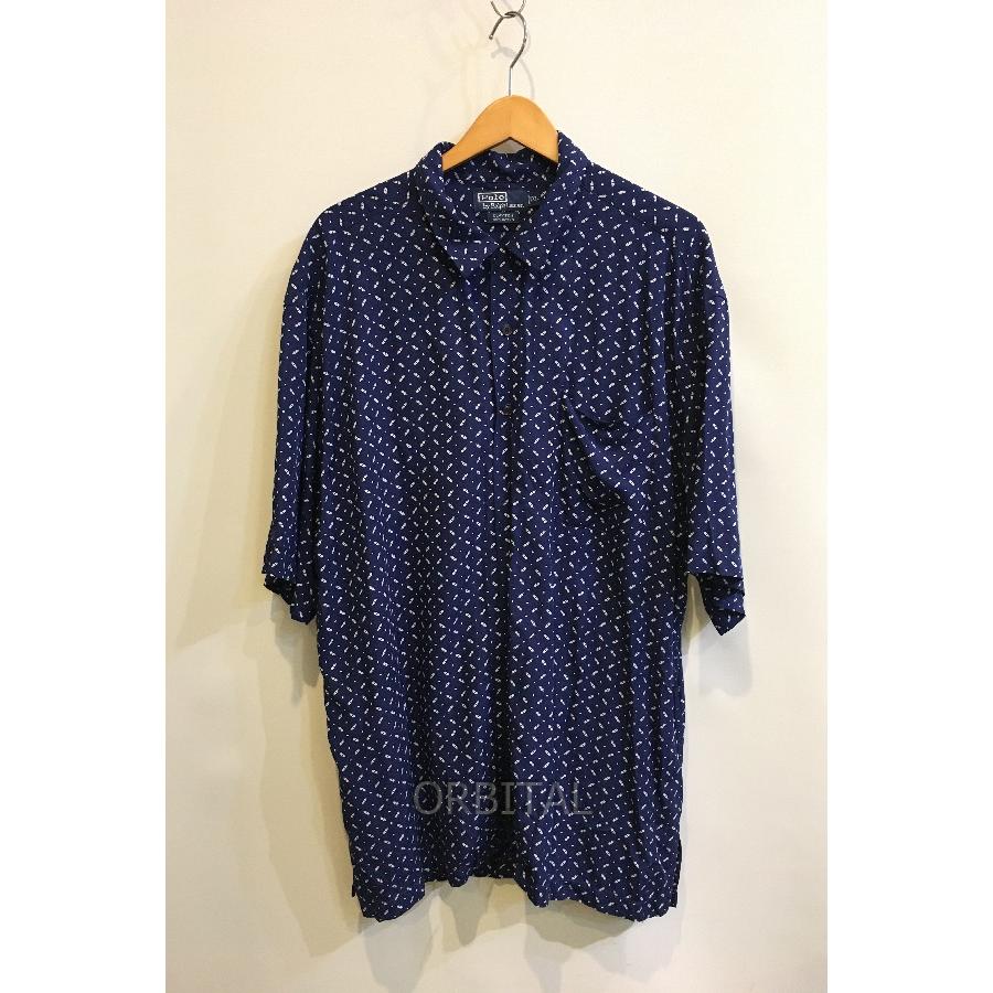 POLO by Ralph Lauren コットンリネン オープンカラーシャツ ポロ ラルフローレン POLO RALPH LAUREN リネン シルク 開襟
