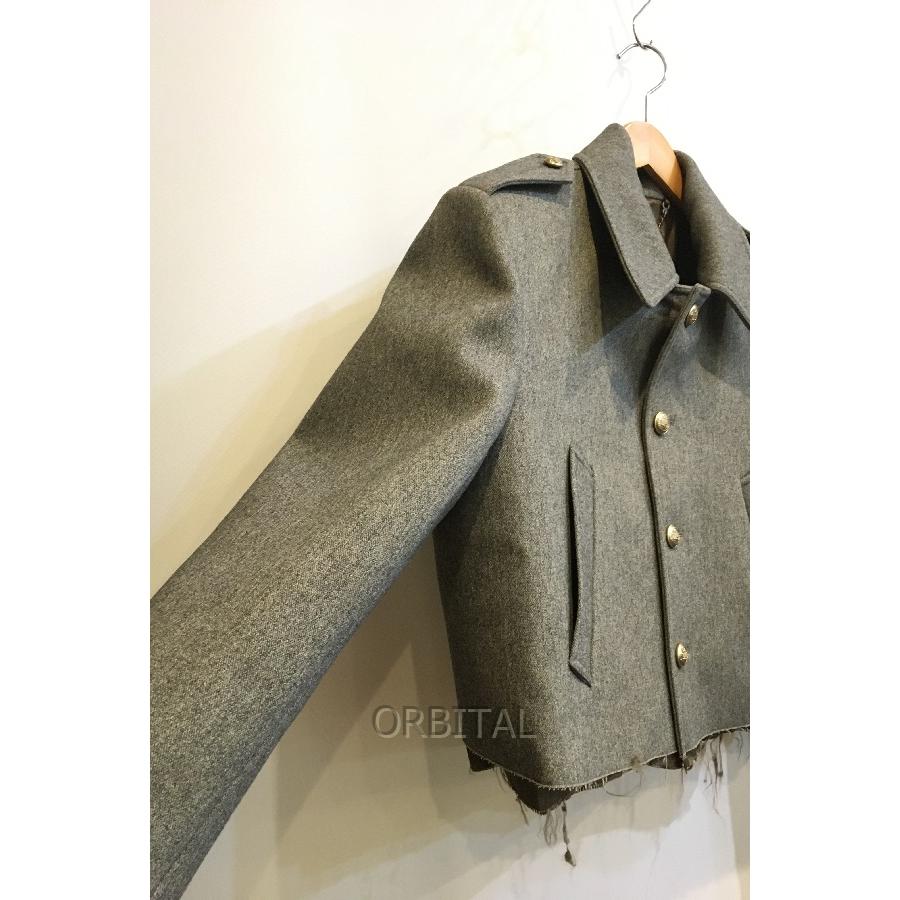 二子玉)GUCCI グッチ カットオフ ウールショートジャケット 二子玉)GUCCI グッチ カットオフ ウールショートジャケット