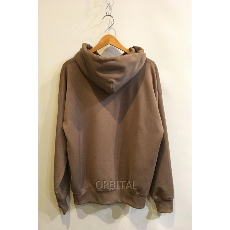 RAMIE PLEATS ブルオーバー　パーカー　ブラウン RAMIE PLEATS ブルオーバー パーカー ブラウン