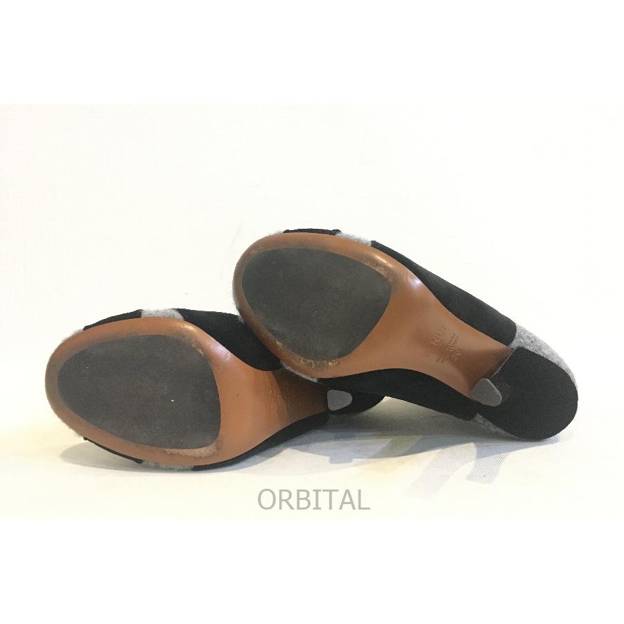 フェンディ 37 ソックスブーツブラウン系ショートブーツ