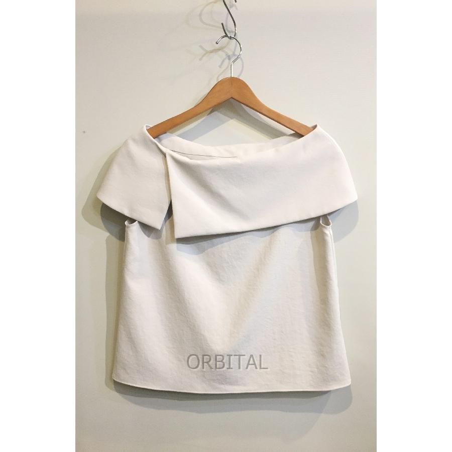 二子玉) NOBLE ノーブル 24SS ケープブラウス ベージュ F 美品 