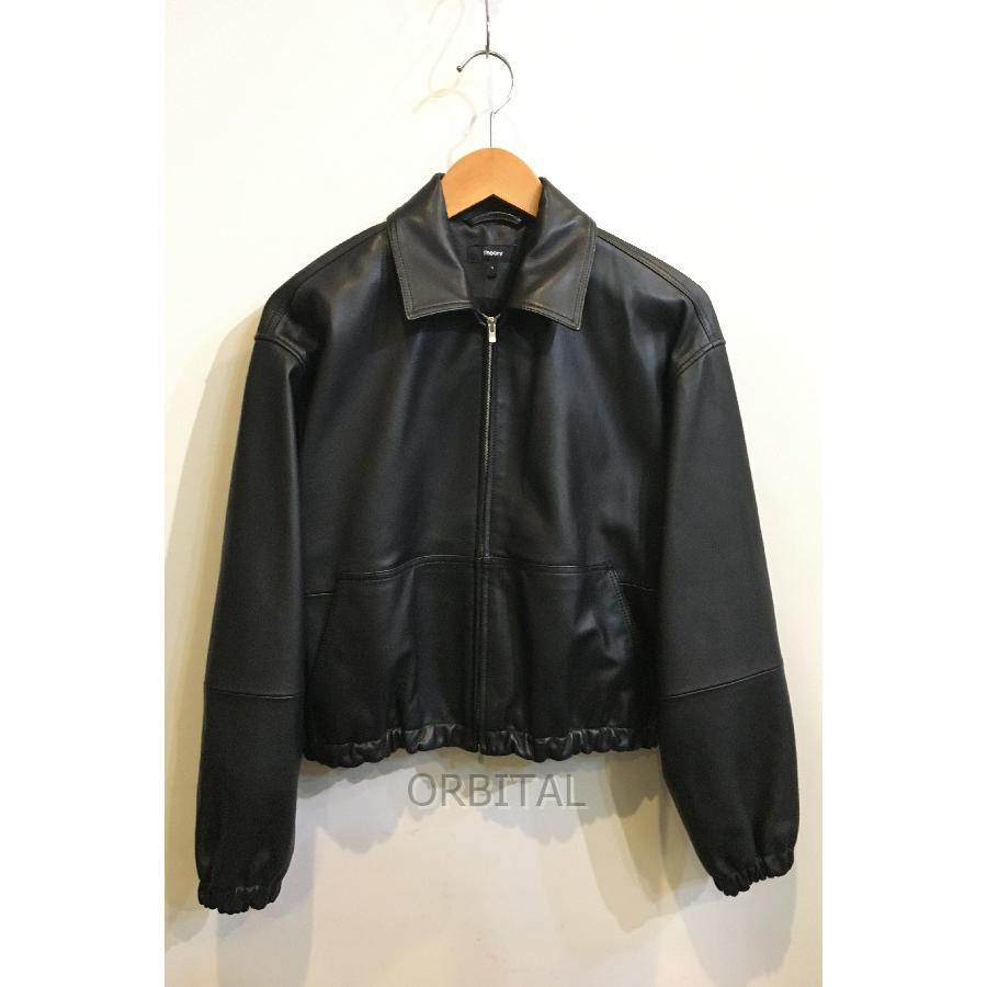 二子玉)Theory セオリー 23AW Gloss Leather Bomber JK 定価 二子玉)Theory セオリー 23AW Gloss Leather Bomber JK 定価