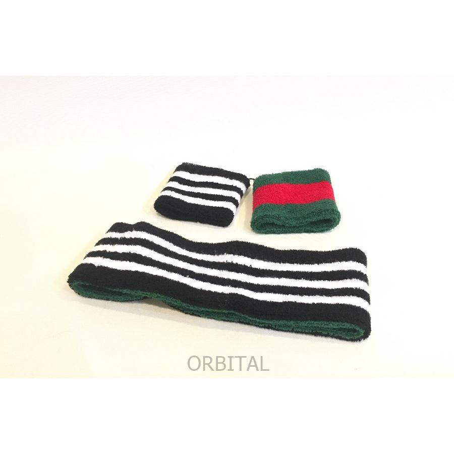 二子玉) グッチ × アディダス GUCCI adidas ヘアバンド ＆ リスト