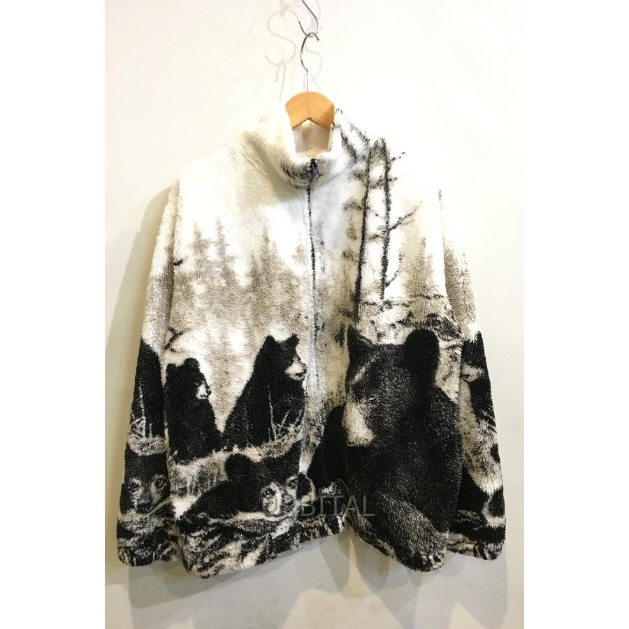 二子玉)Black Mountain ブラックマウンテン JACQUARD FLEECE JACKET