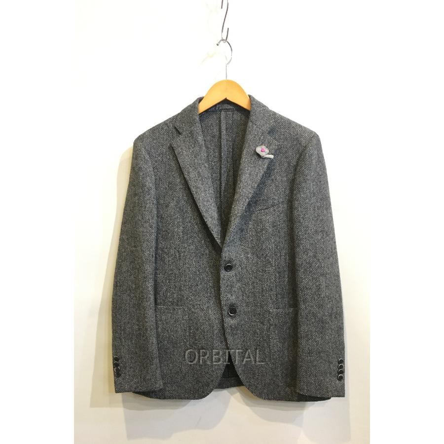 二子玉) LARDINI ラルディーニ ツイード3Bジャケット ウール 毛 花  