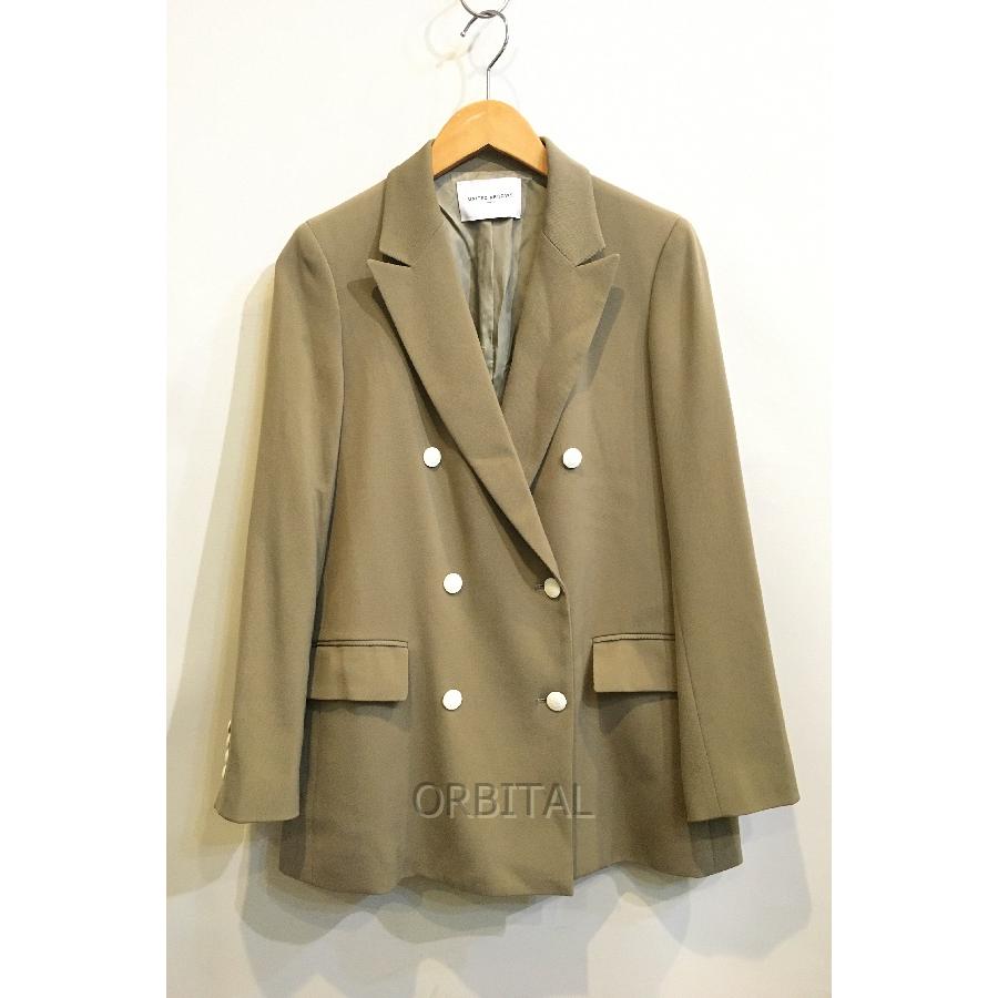 美品✨【ユナイテッドアローズ】金ボタンダブルブレストジャケット6Bブレザー 36 二子玉) UNITED ARROWS ユナイテッドアローズ 6B ダブルブレスト