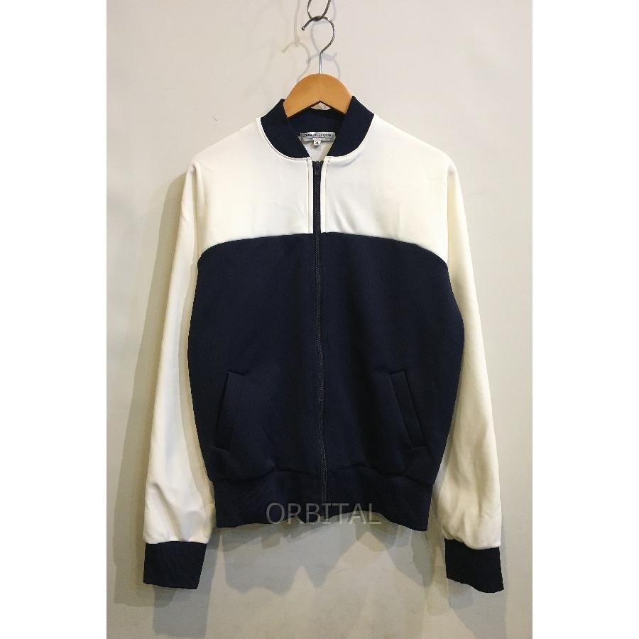 【値下げ】コムデギャルソンコムデギャルソン　ジャケット　ネイビー XS 二子玉) COMME des GARCONS コムデギャルソン トラックジャケット
