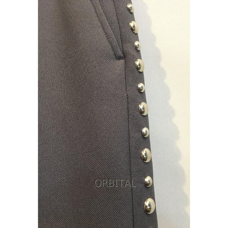 二子玉) GUCCI グッチ 未使用 Pants With Stud Embroidery 二子玉) GUCCI グッチ 未使用 Pants With Stud Embroidery