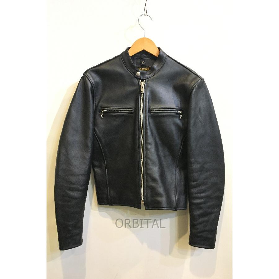 VANSON【アメリカ製】バンソン レザー ライダースジャケット 36