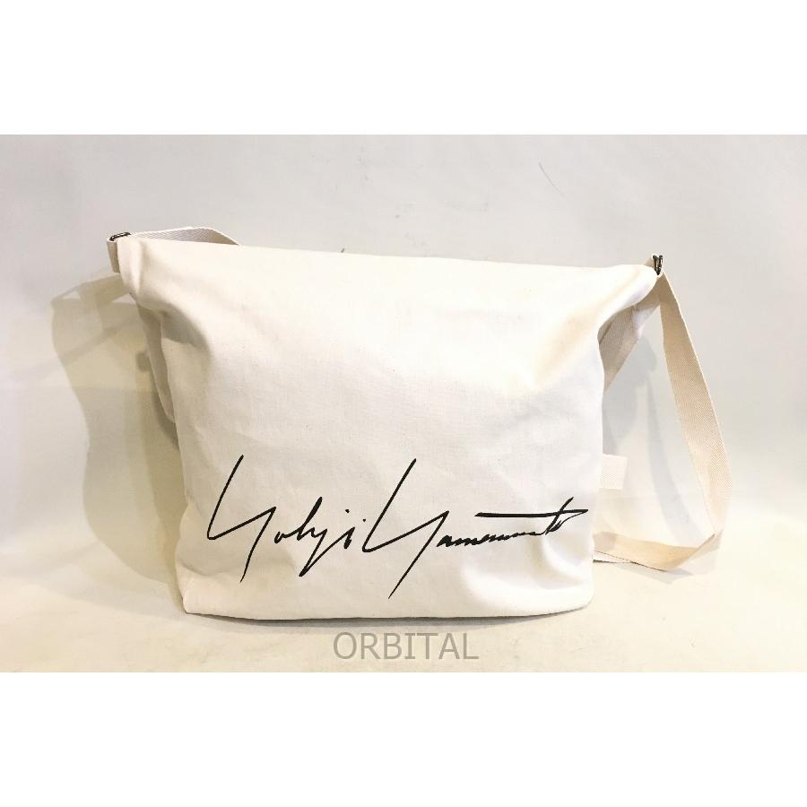 ヨウジヤマモト キャンバス ショルダーバッグ 二子玉)Yohji Yamamoto ヨウジヤマモト 未使用 ノベルティ キャンバス