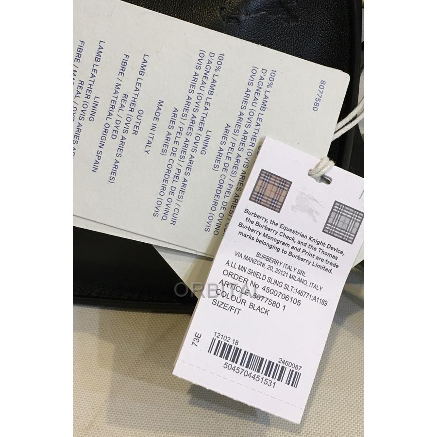 二子玉)BURBERRY バーバリー 未使用 ミニシールドスリングバッグ