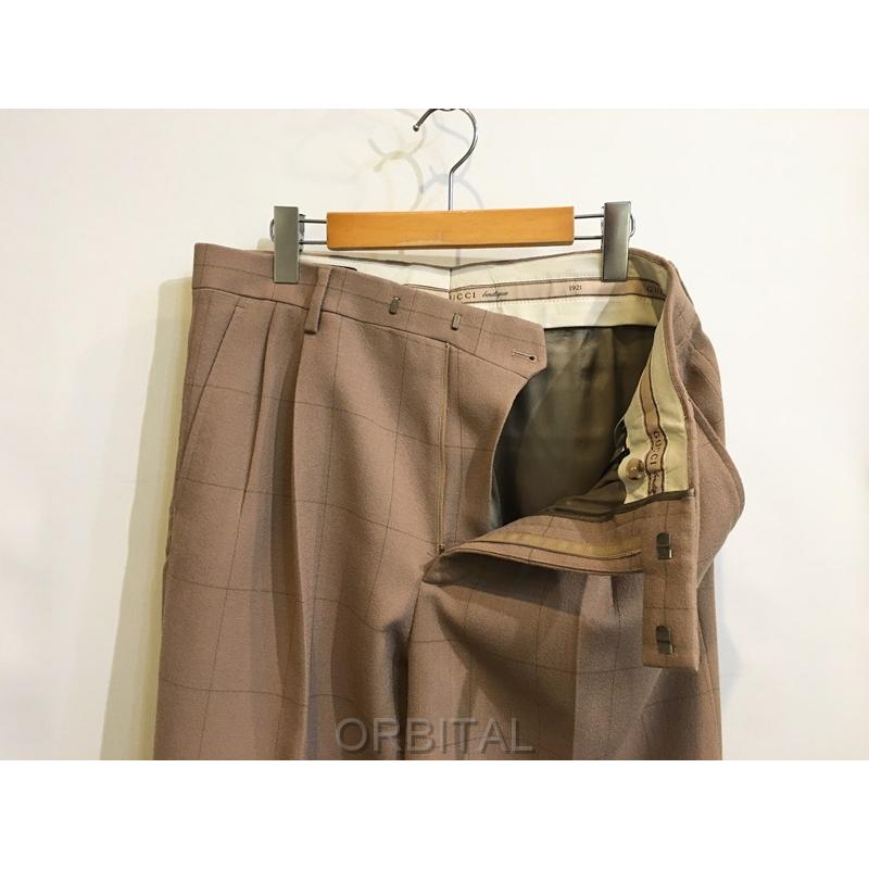 二子玉) GUCCI グッチ 23AW 未使用 ダブルG オーバーチェックウール