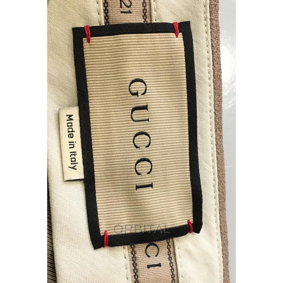 二子玉) GUCCI グッチ 23AW 未使用 ダブルG オーバーチェックウール