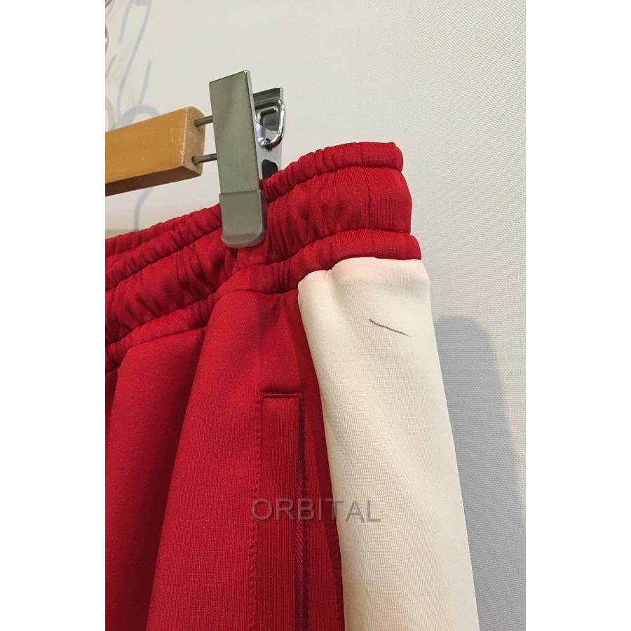 二子玉) GUCCI グッチ 訳有未使用 Neoprene Track Webbed Pant サイド