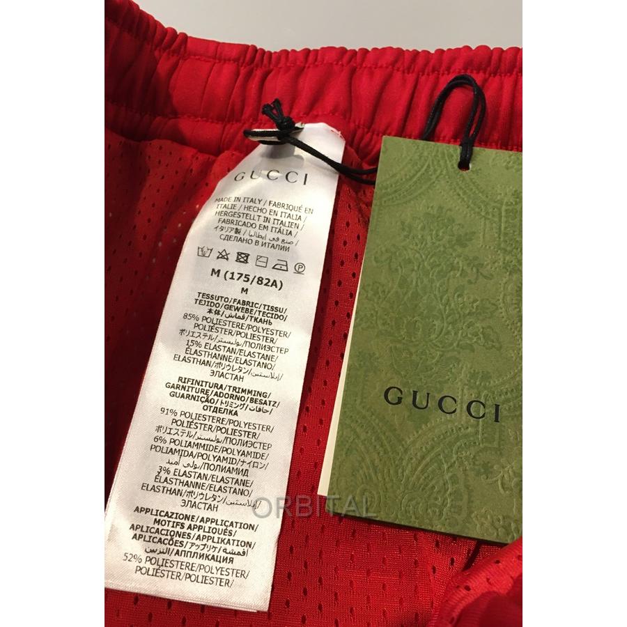 二子玉) GUCCI グッチ 訳有未使用 Neoprene Track Webbed Pant サイド