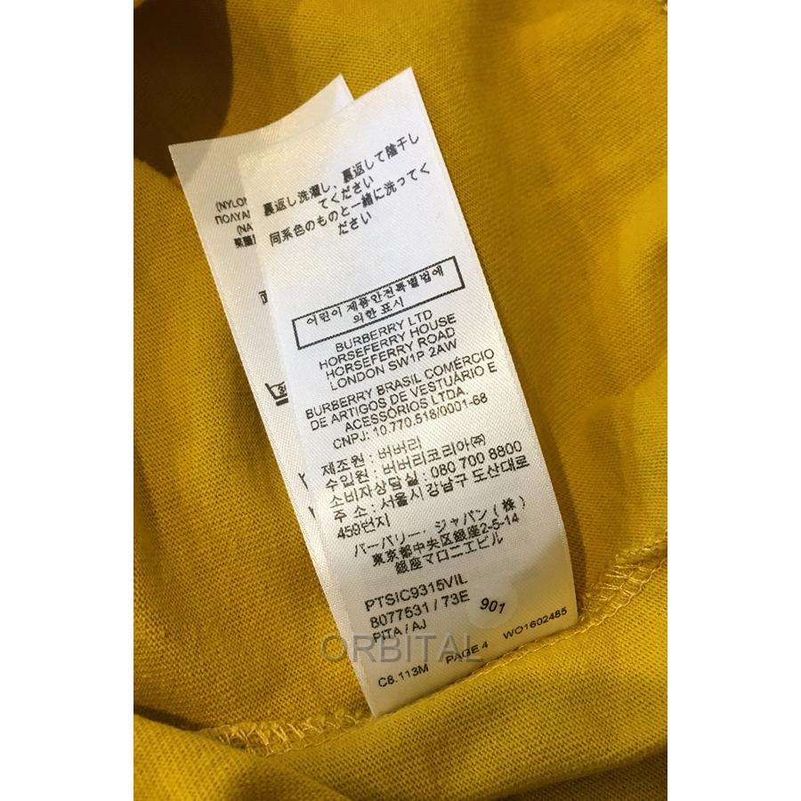 BURBERRY　カットソー　新品タグ付き 二子玉) BURBERRY バーバリー タグ付 未使用 ロングスリーブカットソー