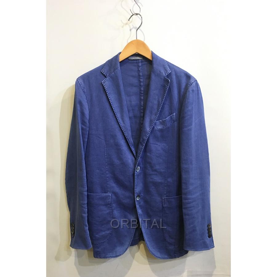 極美品 BOGLIOLI ボリオリ Kジャケット アンコン　テーラード　52 紺 ボリオリ DOVER 春夏 シルク100% アンコン サマー ジャケット 楽天市場