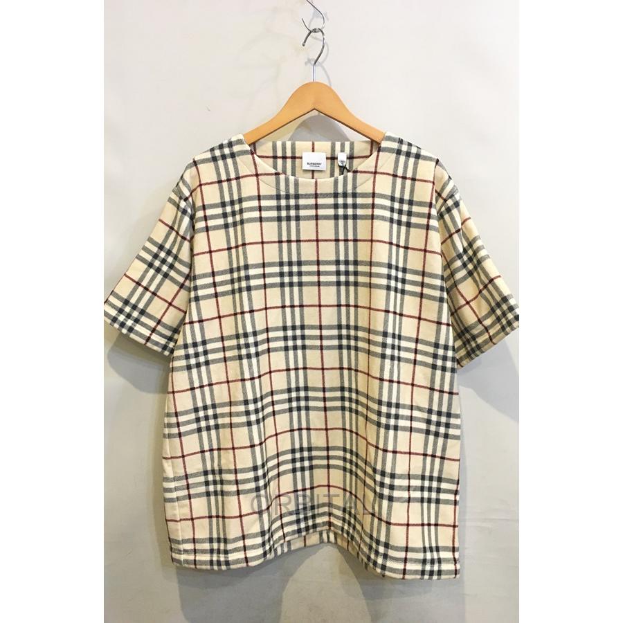 BURBERRY バーバリー　ナイロン 半袖 プルオーバー ベージュ古着 ゴルフ BURBERRY バーバリー ナイロン 半袖 プルオーバー ベージュ古着 ゴルフ