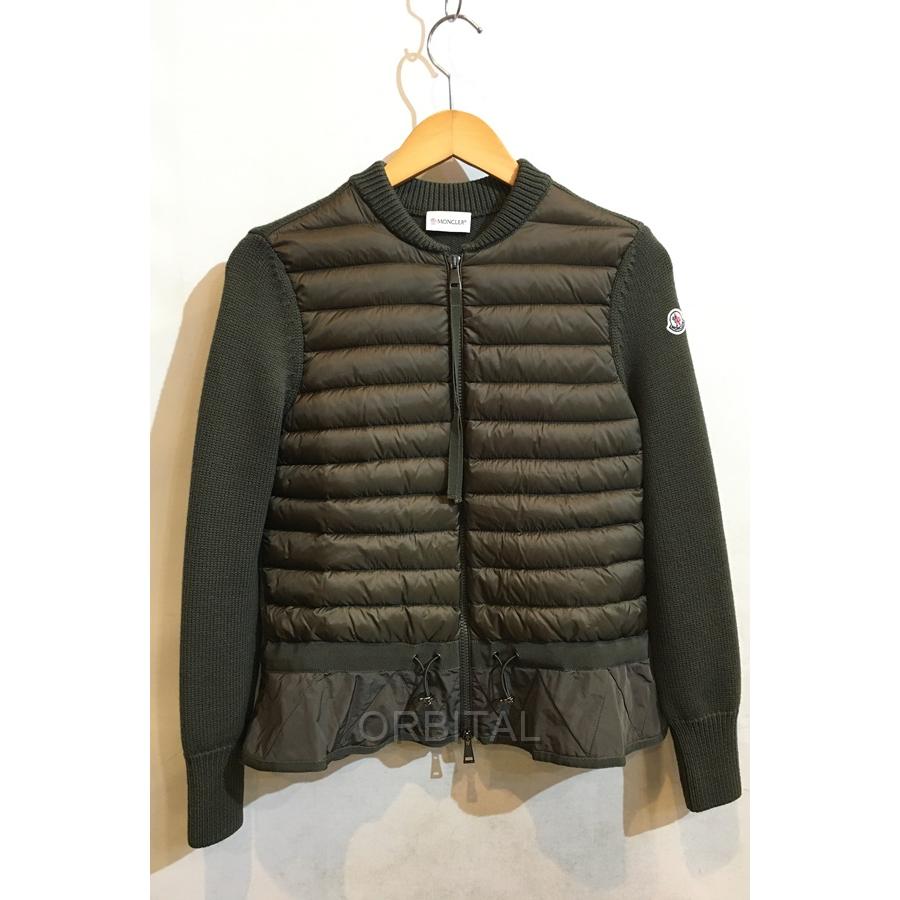モンクレール　ダウン　ニット　MAGLIONE TRICOT CARDIGAN 二子玉)MONCLER モンクレール MAGLIONE TRICOT CARDIGAN ニット切替