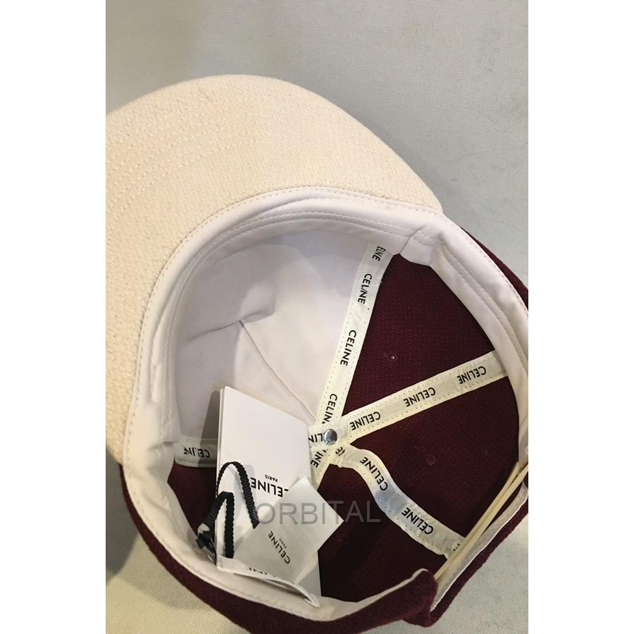 CELINE ロゴキャップ　正規品　希少 CELINE セリーヌ ベースボールキャップ 2AUX3580W.38NO