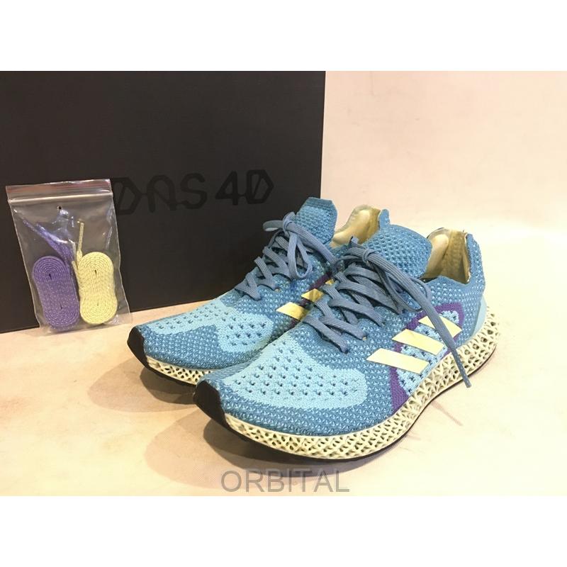 ブルー系 近未来デザイン 軽量スニーカー 二子玉) adidas アディダス ZX ランナー 4D ライトアクア RUNNER Light