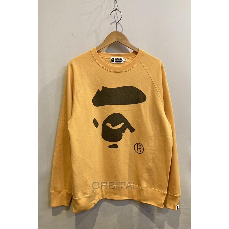 二子玉)A BATHING APE アベイシング エイプ 25SS FACE CREWNECK 
