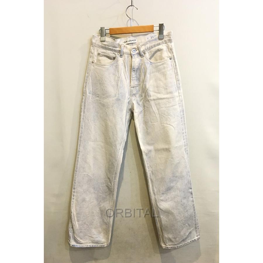 二子玉)OUR LEGACY アワーレガシー THIRD CUT Blue Foil Denim 