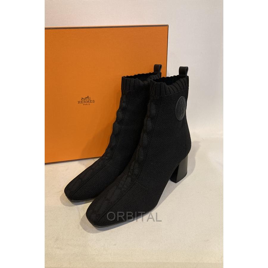 二子玉)エルメス HERMES ショートブーツ ジェナ 60 定価179,300円 
