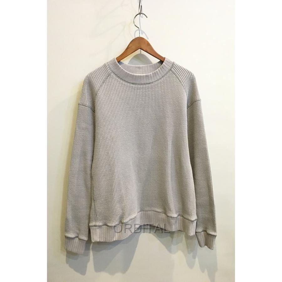 二子玉)Jackman ジャックマン Waffle Mid-neck ワッフルロングTシャツ 