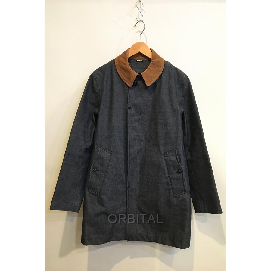 【美品】ナナミカ　ゴアテックスデニム　 ステンカラーコート　インディゴ　L nanamica(ナナミカ) ゴアテックスステンカラーコート買取入荷