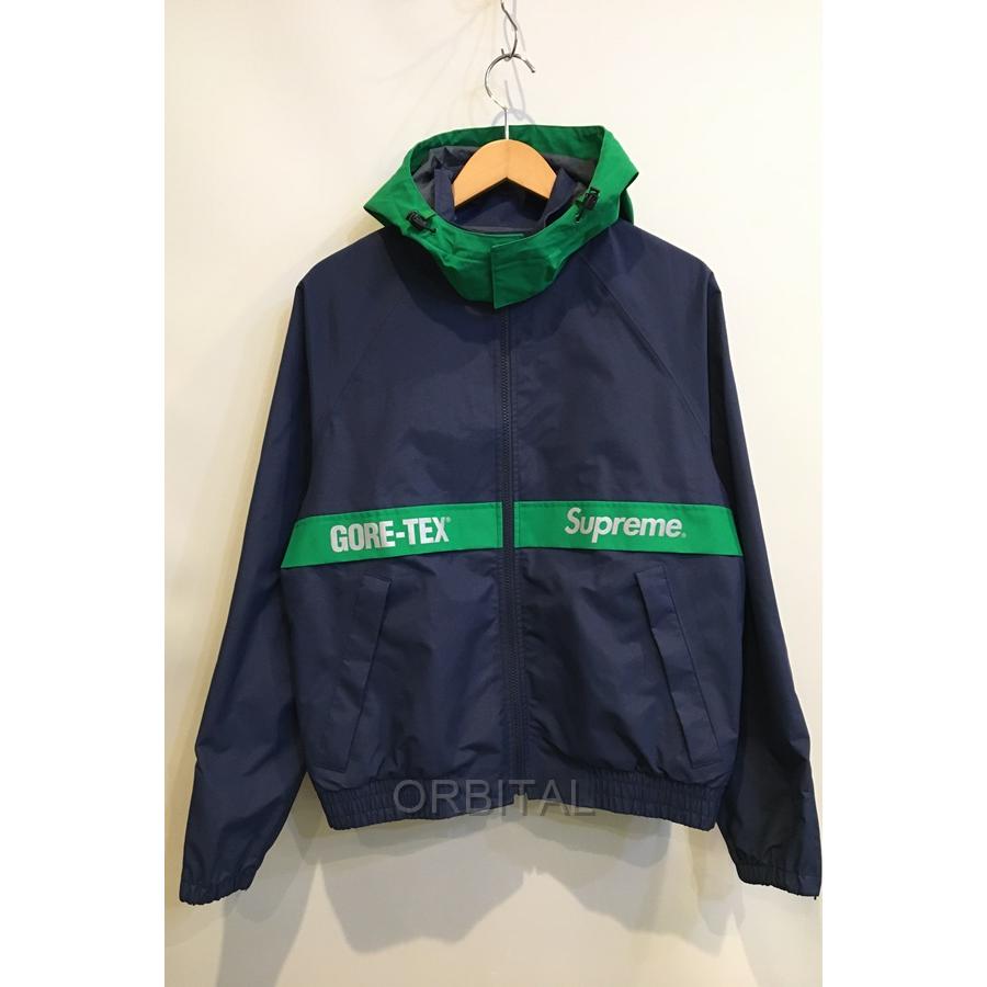 二子玉) Supreme シュプリーム GTXロゴマウンテンパーカー ゴアテック