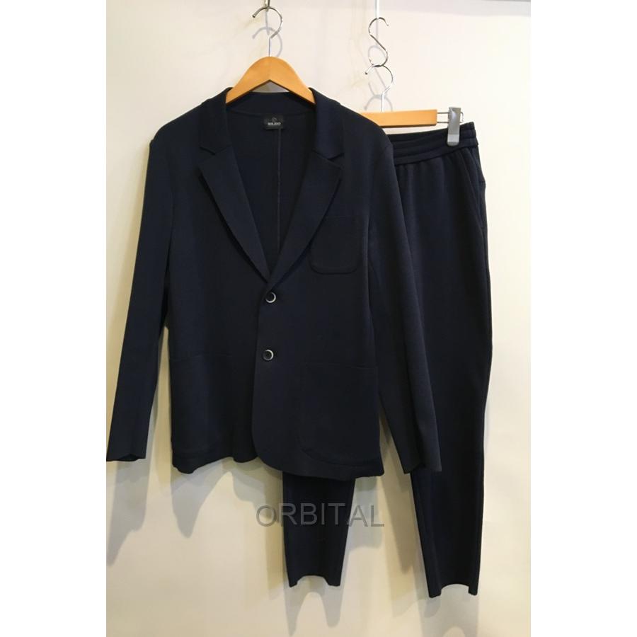 試着程度　SOLIDO ソリード　ストレッチコットン　セットアップ　3ピース 今月末まで在庫がもてば良いほう？超度詰め鹿の子セットアップが