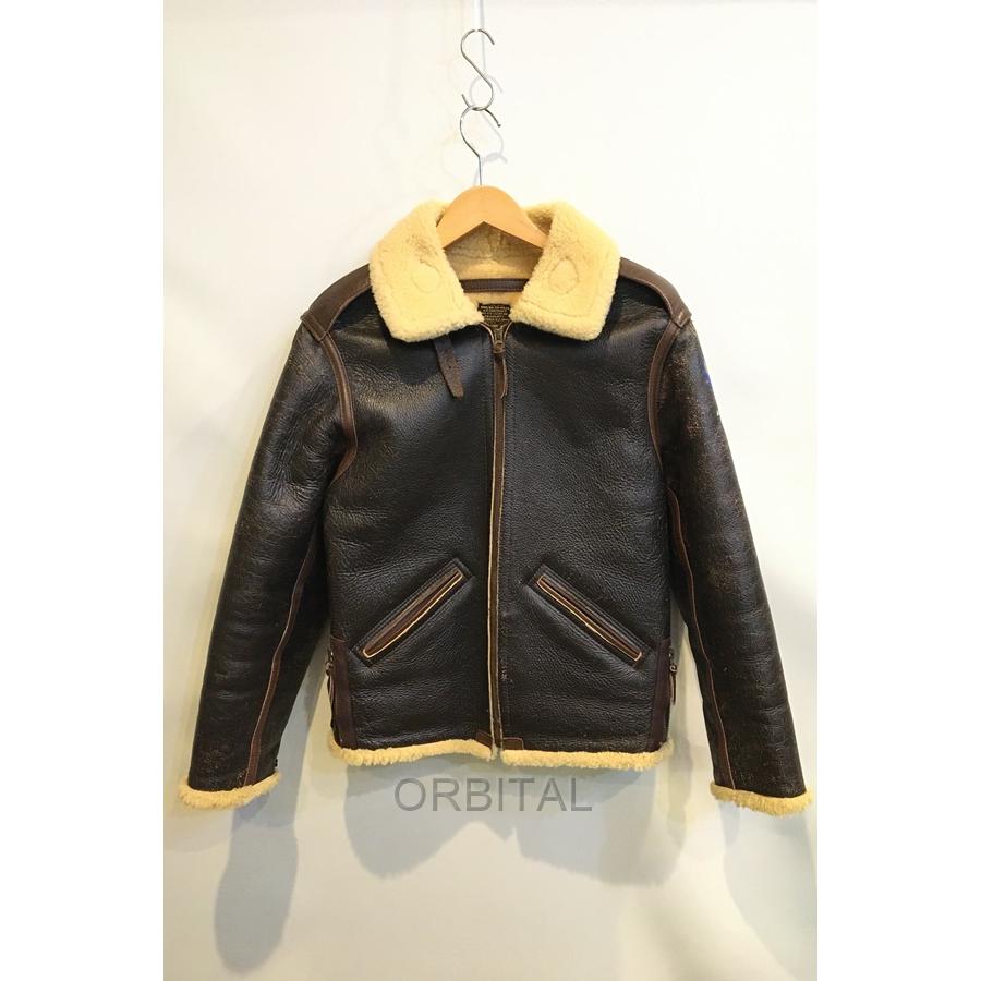Buzz Rickson’s B-6 ムートン フライトジャケット 実寸M相当 BUZZ RICKSON'S バズリクソンズ シープムートン|ホースハイド|レザー