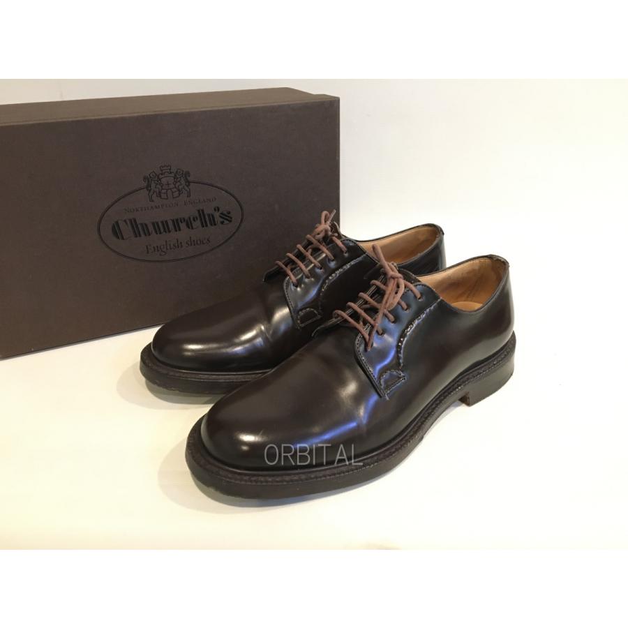 二子玉) Church's チャーチ SHANNON レザー プレーントゥ ドレス