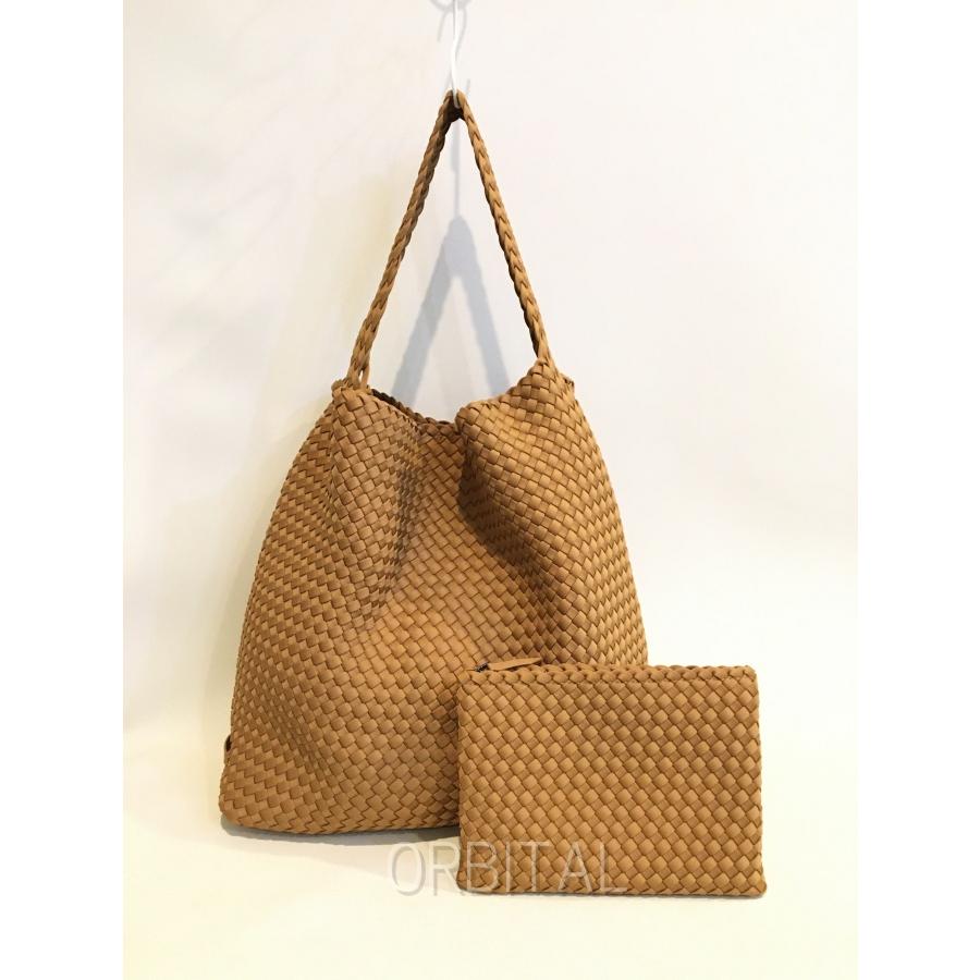 ブランド 二子玉)NAGHEDI ナゲディ Nomad Large Hobo 定価66,000円