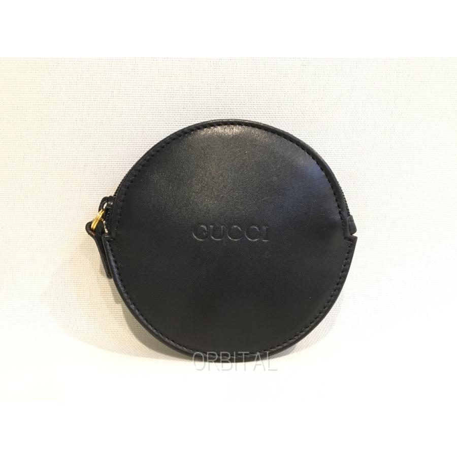 ⭐︎美品GUCCI ビンテージロゴ ケース パース 小銭入れ ブランド 二子玉) GUCCI グッチ ビンテージ ロゴ型押し ラウンド