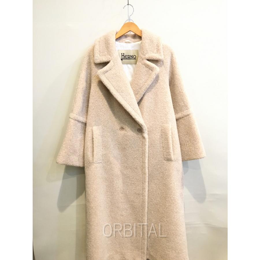 ブランド 二子玉)Herno ヘルノ 美品 25AW ボアコート CA000583D テディ