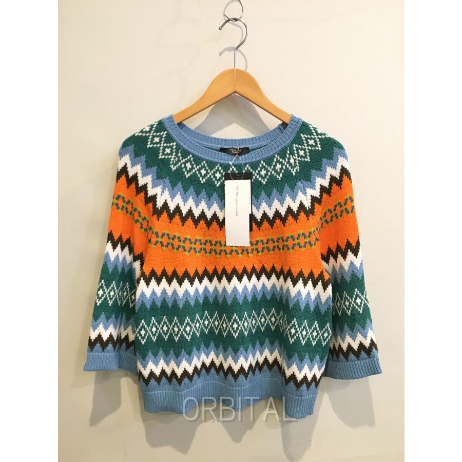 m*o様 美品＊マックスマーラ　ウィークエンド　総柄　ノルディック柄　ウール　モ ブランド 二子玉)Weekend Max Mara ウィークエンドマックスマーラ 未