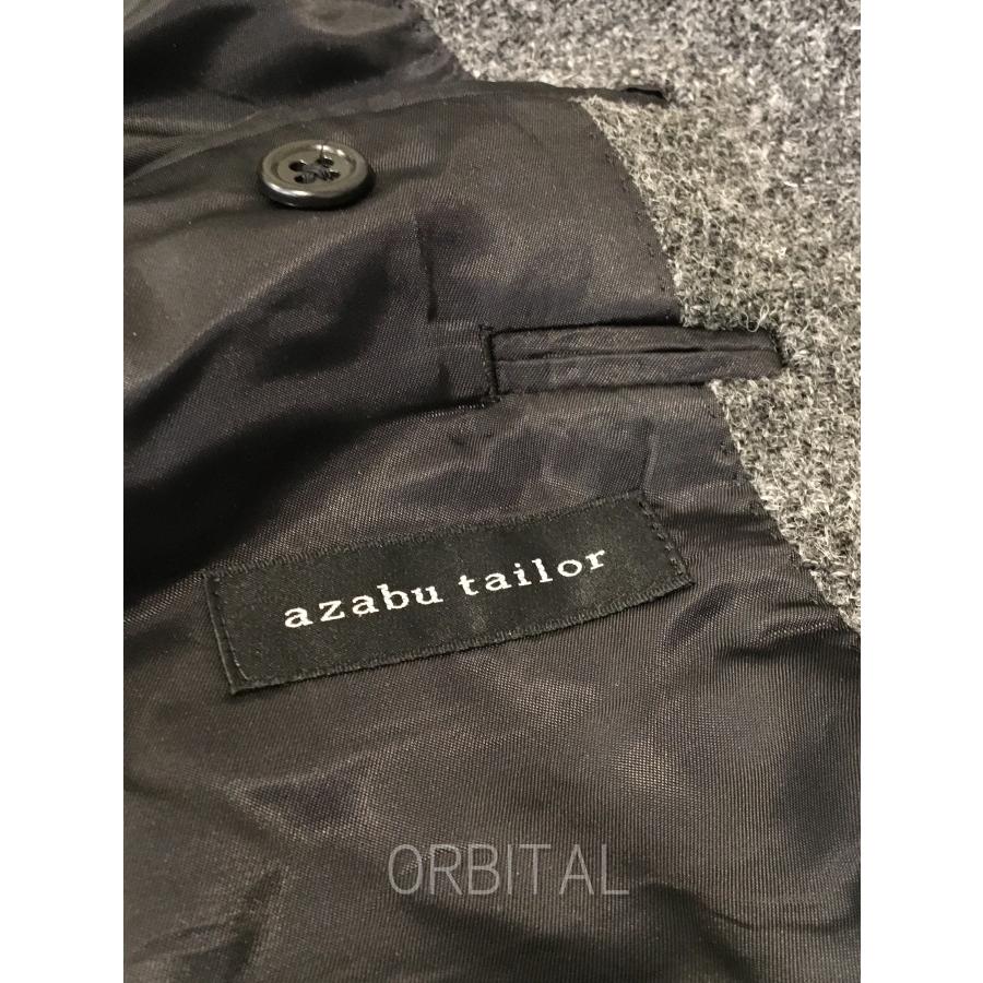ブランド 二子玉) 麻布テーラー azabu tailor ハリスツイード生地