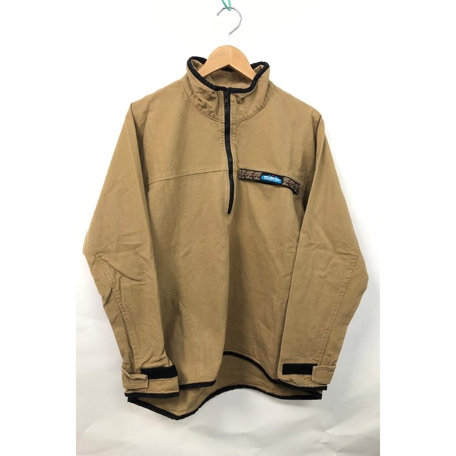 送料無料】東京)KAVU カブー ハーフジップ コットンジャケット 