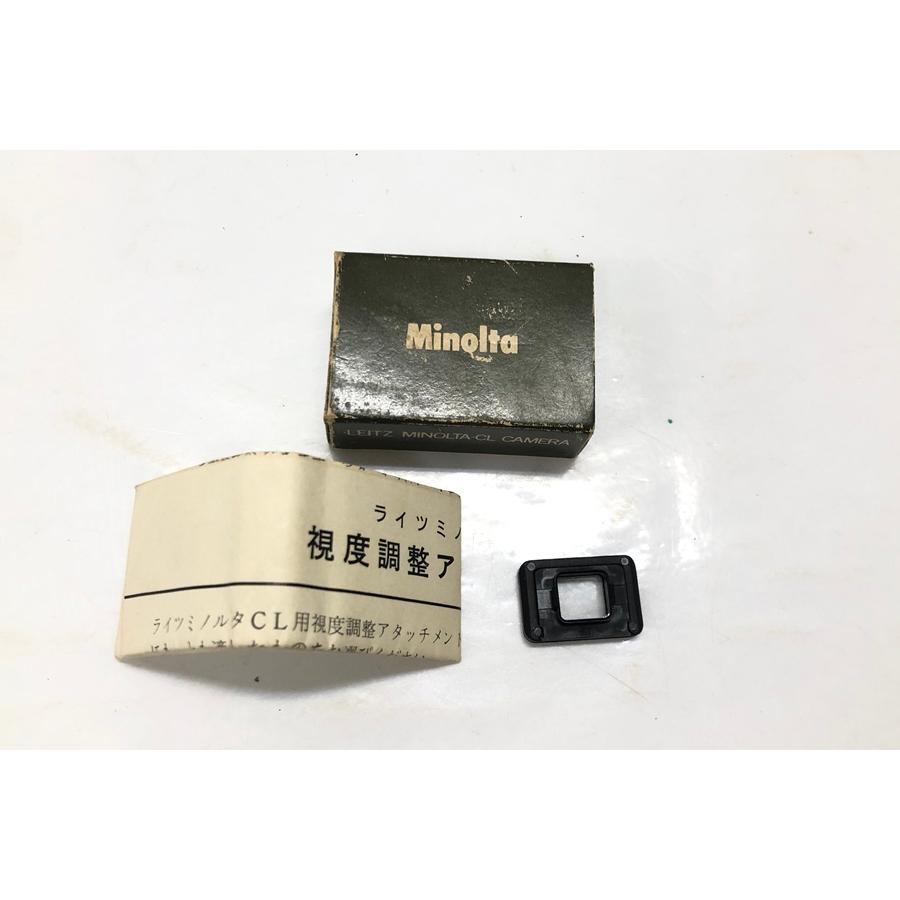 送料無料】東京)minolta ミノルタ LEITZ MINOLTA CL 視度調整レンズ -1