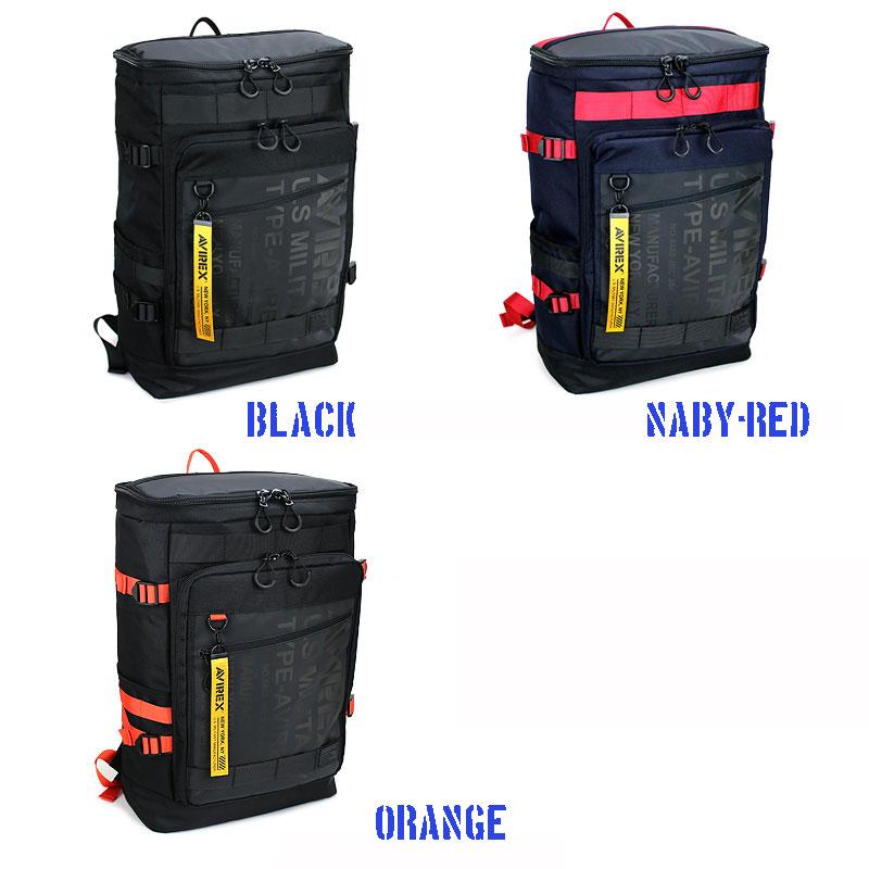 AVIREX  AVX598 大容量 ボックス リュック @10800 アビレックス BOX DAYPACK BACKPACK カバン |  | 01