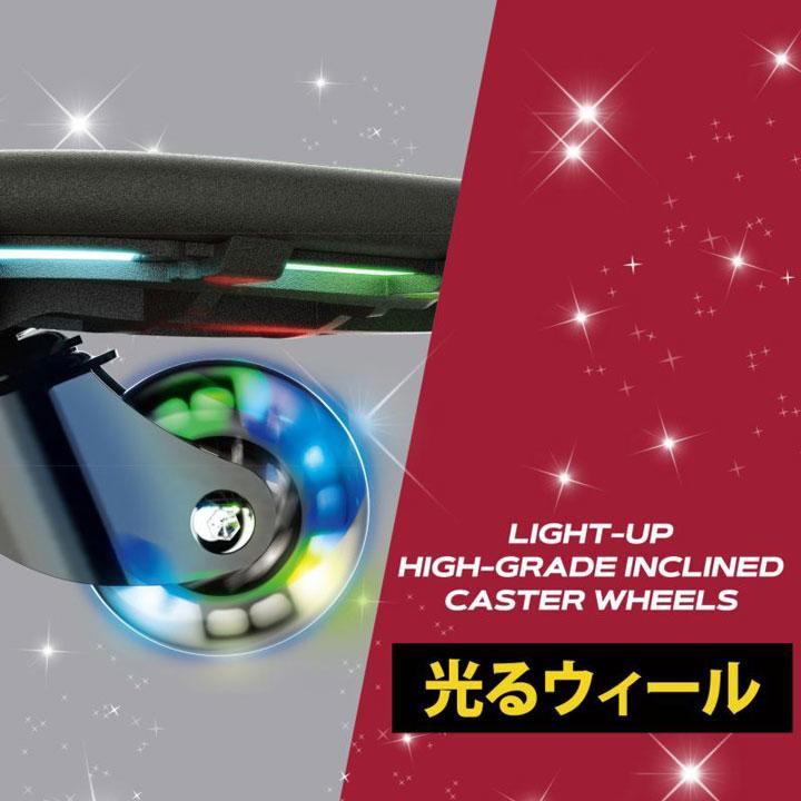 ネコポス対象 2個1セット  RIPSTIK DLX mini 光るウィール WEEL 68mm @3400 リップスティック デラックスミニ用 交換ウィールセット BRAVEBOARD |  | 04